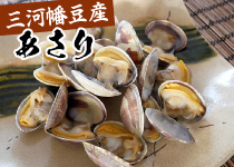 三河幡豆産 あさり